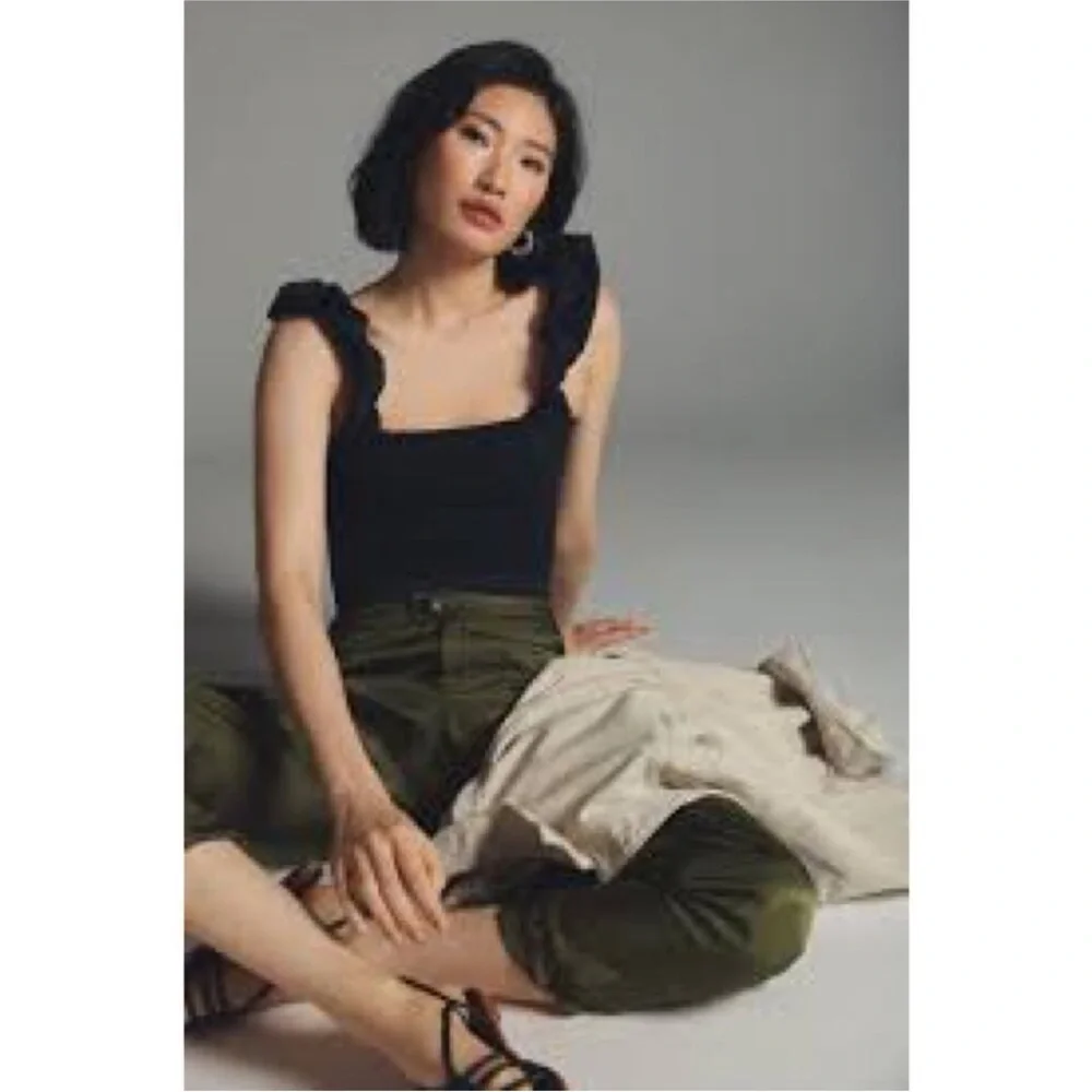 Anthropologie ruffle top - Picture 4 of 11